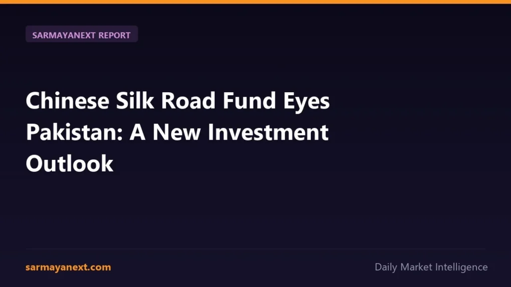 Chinese Silk Road Fund Eyes Pakistan: A New Investment Outlook