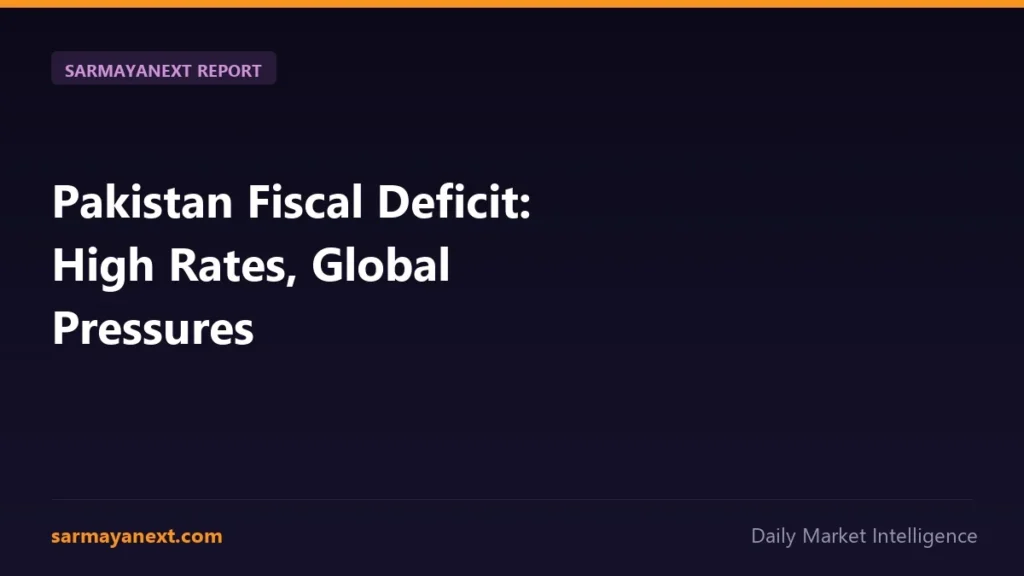 Pakistan Fiscal Deficit: High Rates, Global Pressures