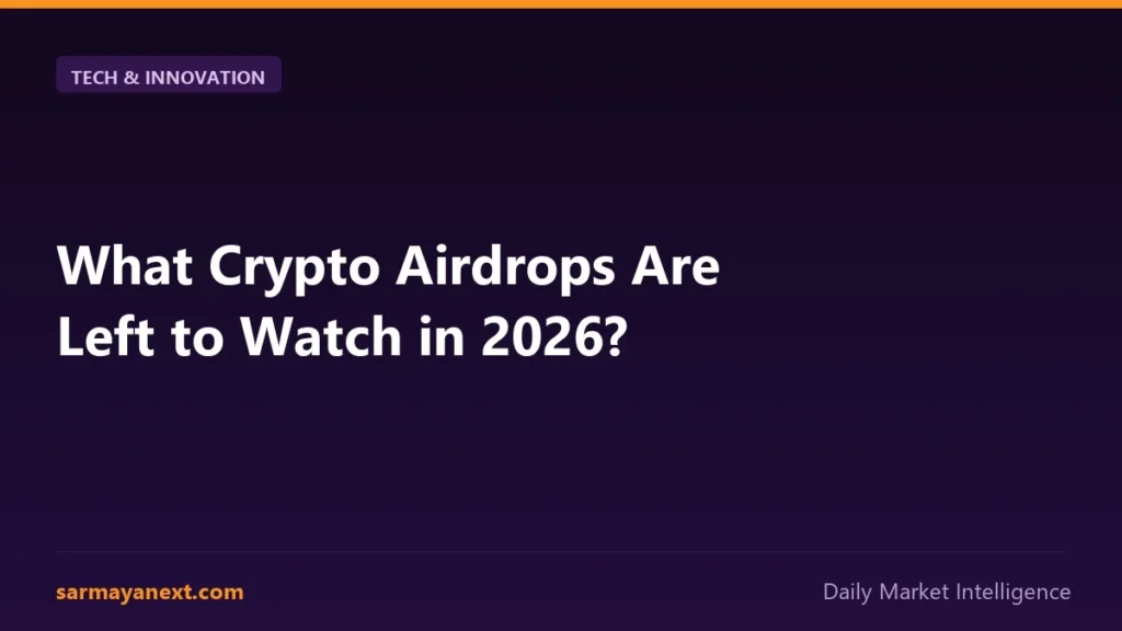 What Crypto Airdrops Are Left to Watch in 2026?